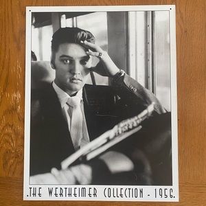 Elvis Presley - metal wall sign
